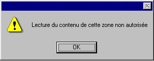 lecture non autoris�e